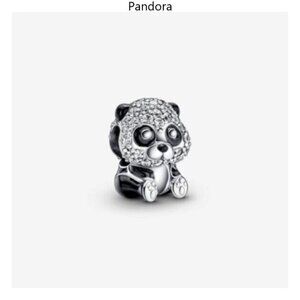 Pandora Sparkling Cute Panda Charm